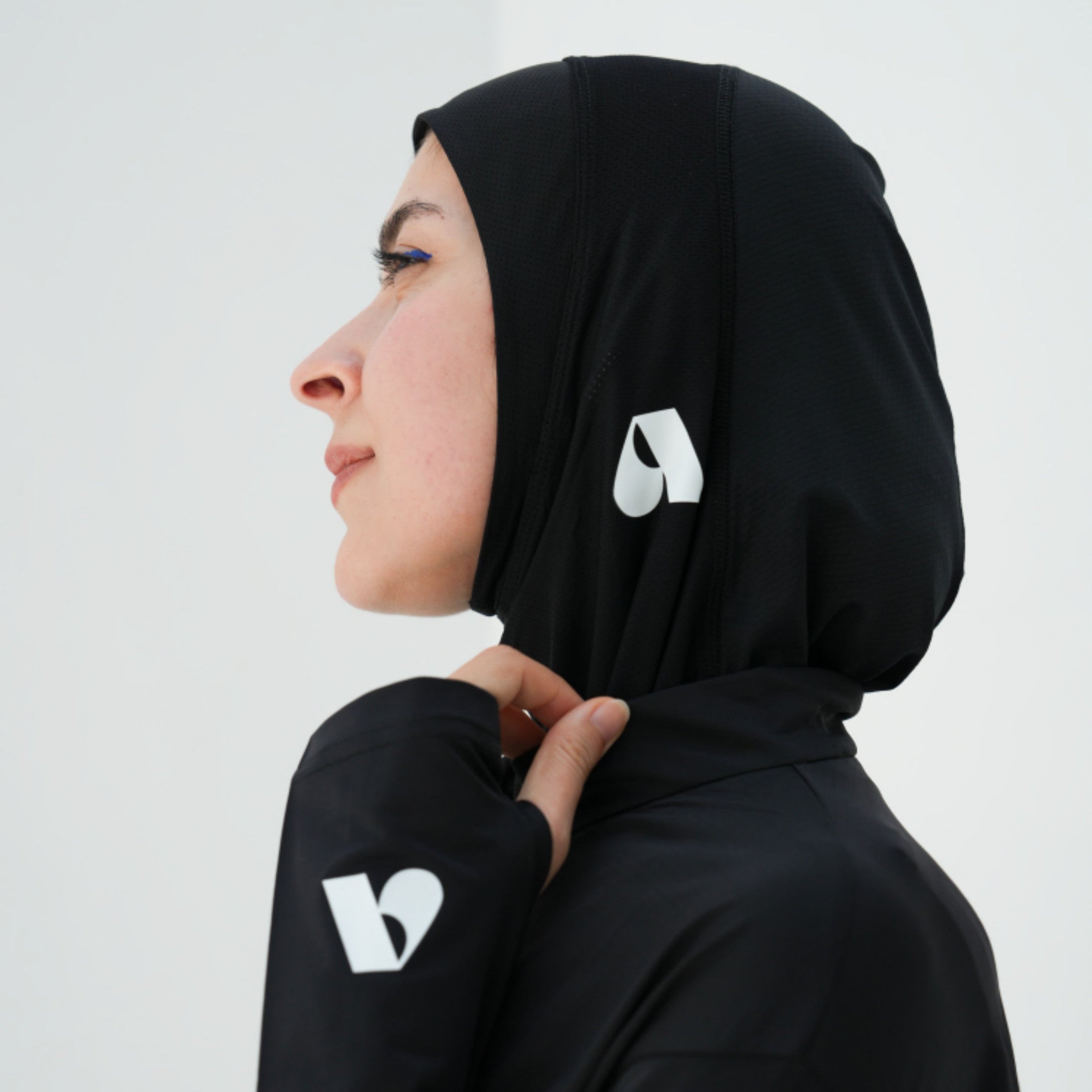 Her Motion | Black Sports Hijab