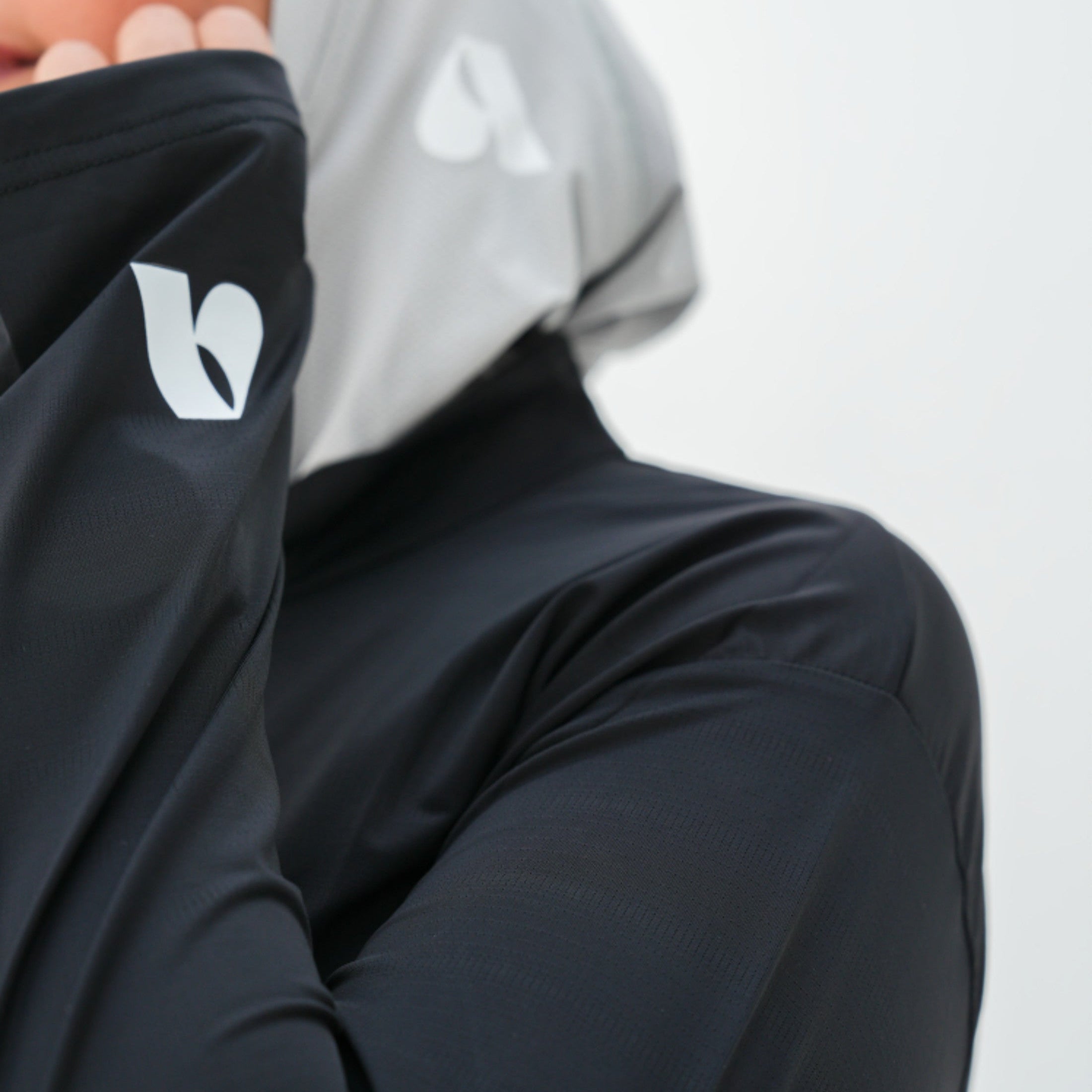 Her Flow | Black Long Sleeve Shirt