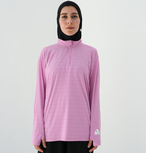 Her Flow | Pink Long Sleeve Shirt