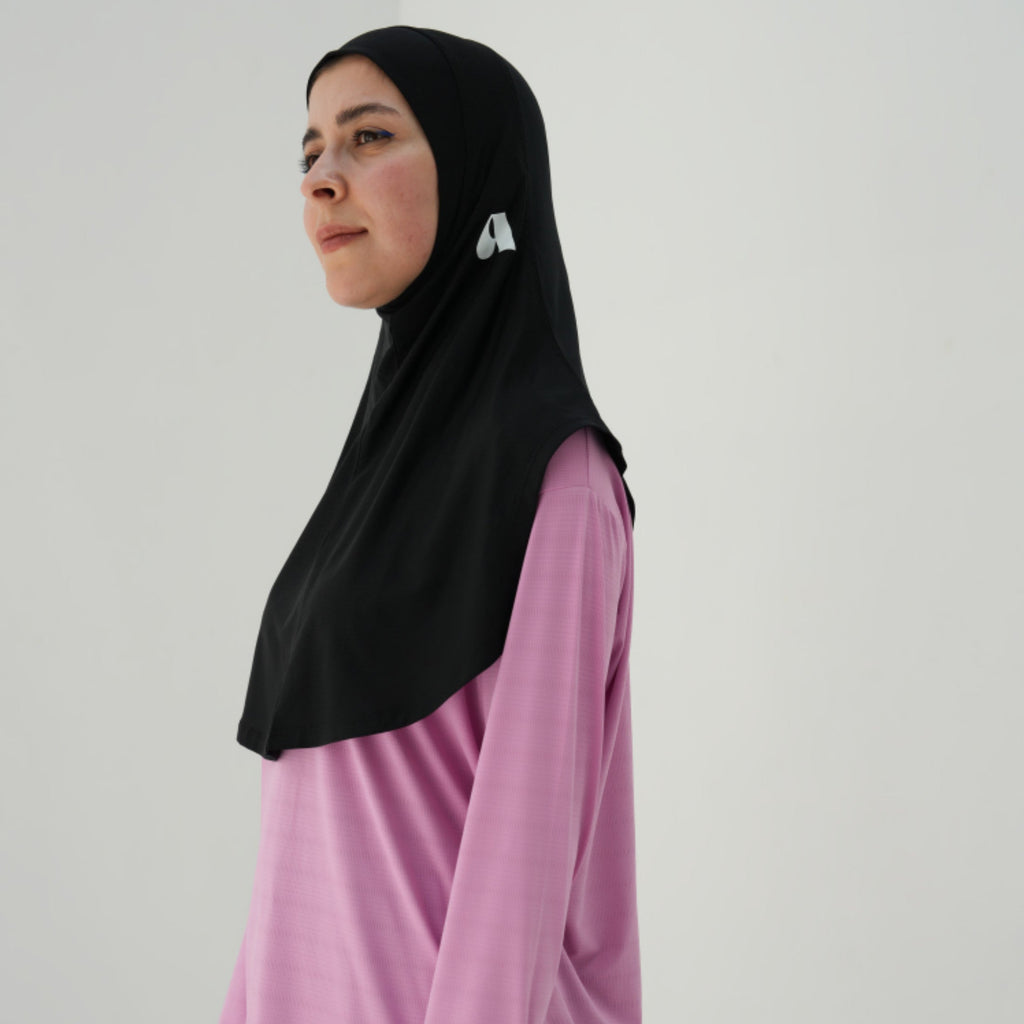 Her Motion | Black Sports Hijab