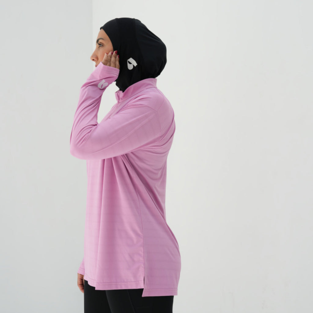 Her Flow | Pink Long Sleeve Shirt