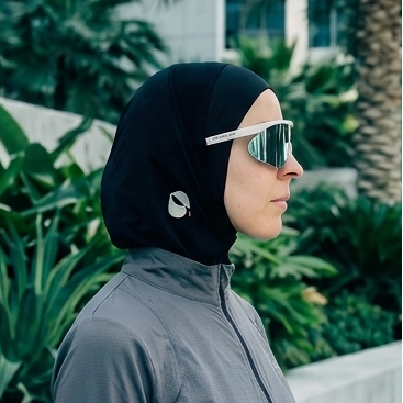 Her Motion | Black Sports Hijab