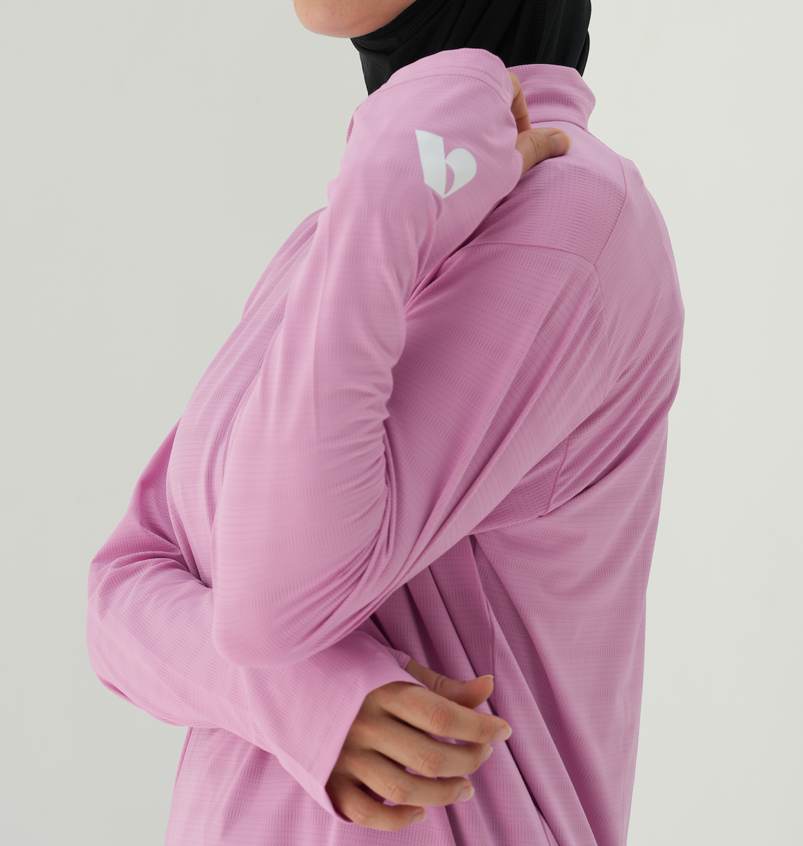Her Flow | Pink Long Sleeve Shirt