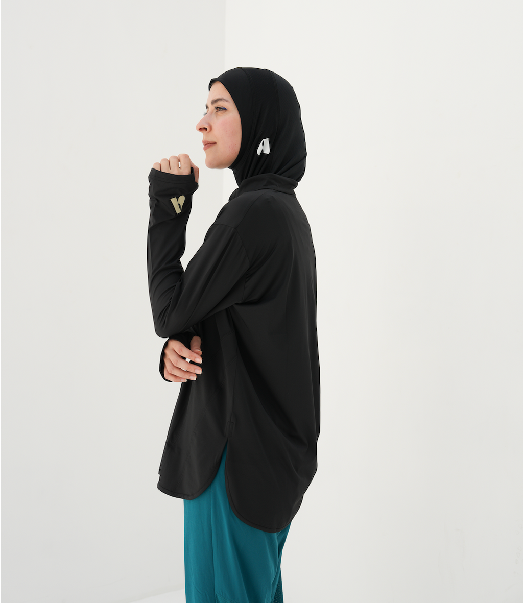 Her Move | Black Long Sleeve Shirt