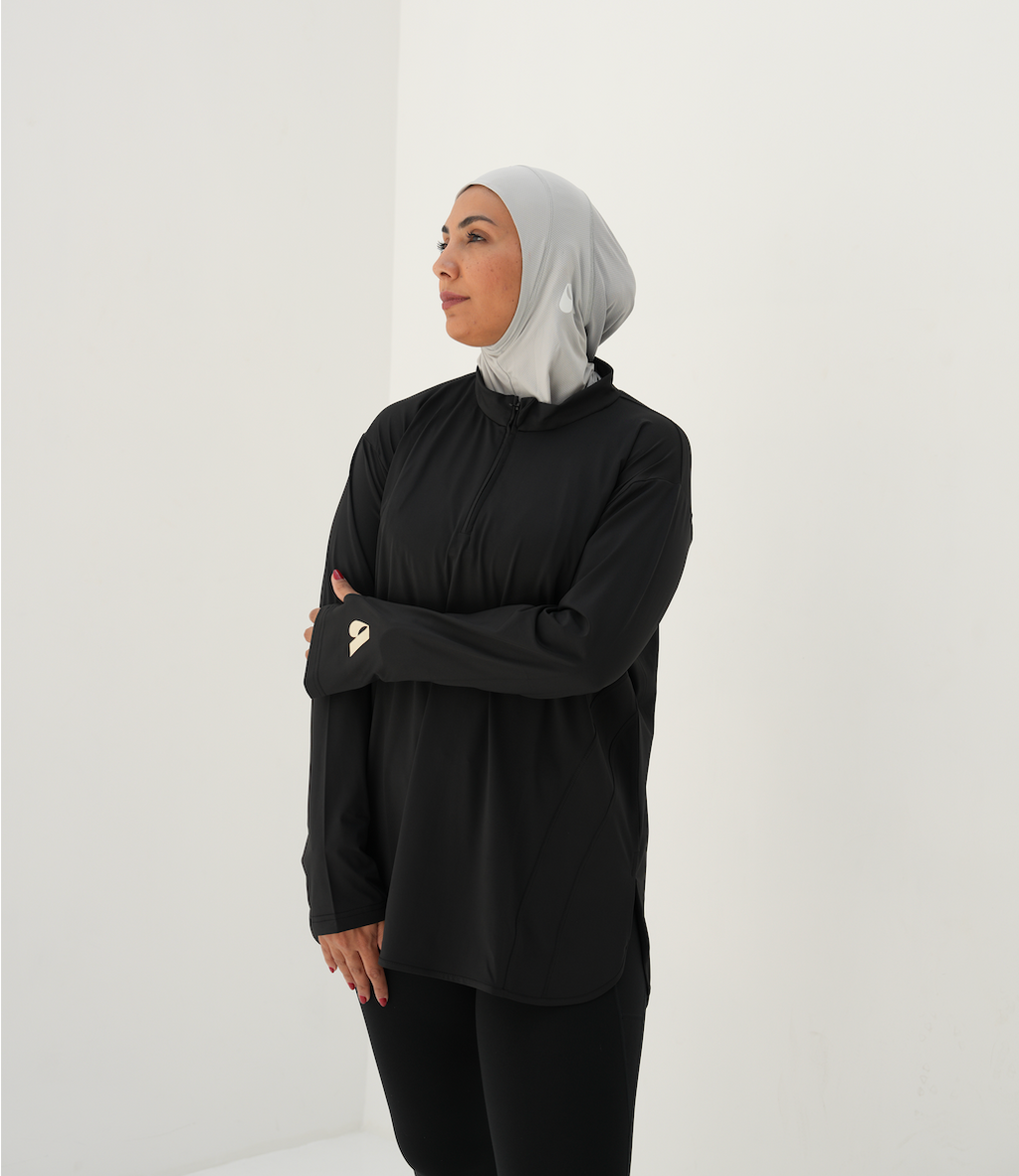 Her Move | Black Long Sleeve Shirt
