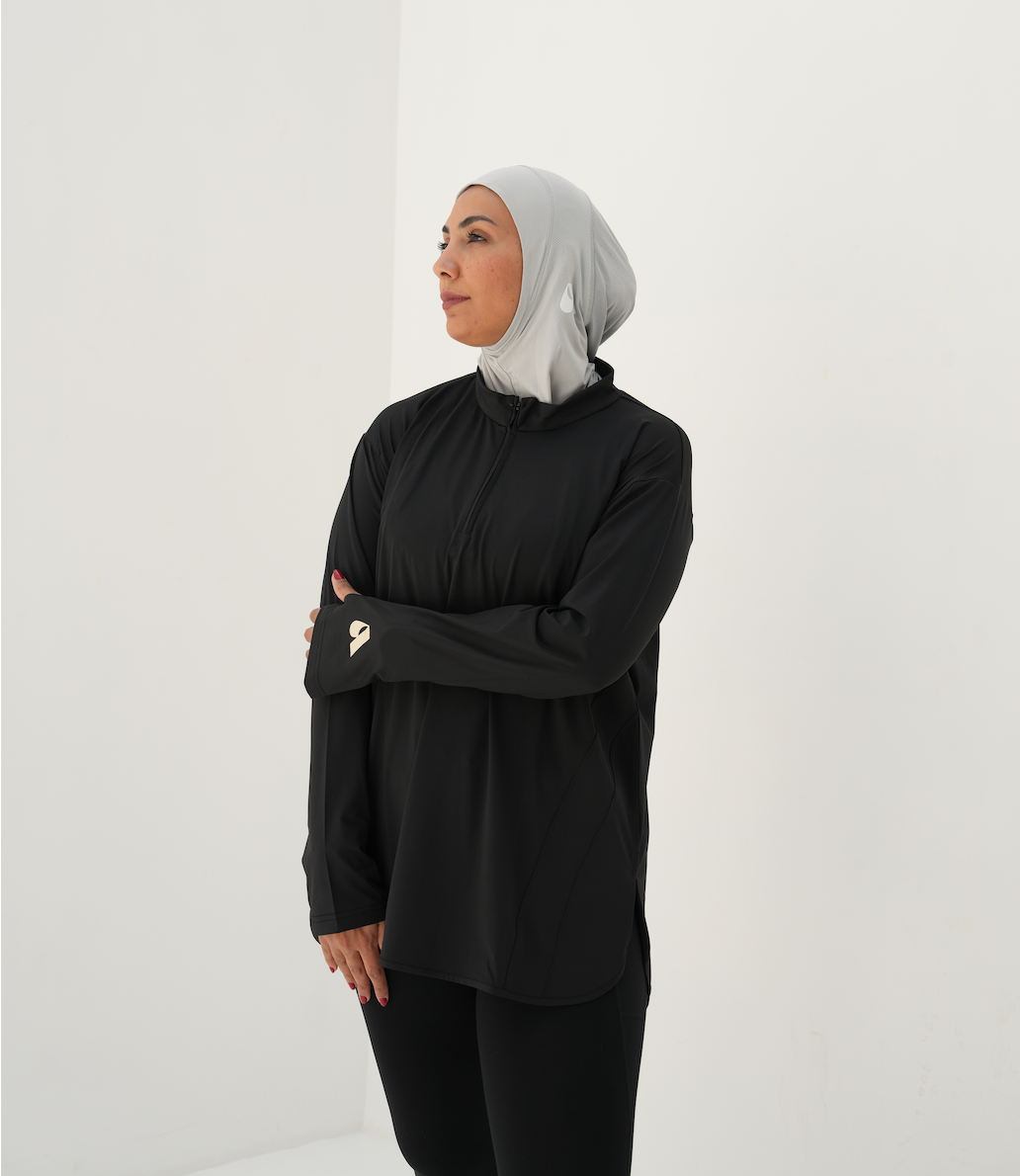 Her Move | Black Long Sleeve Shirt