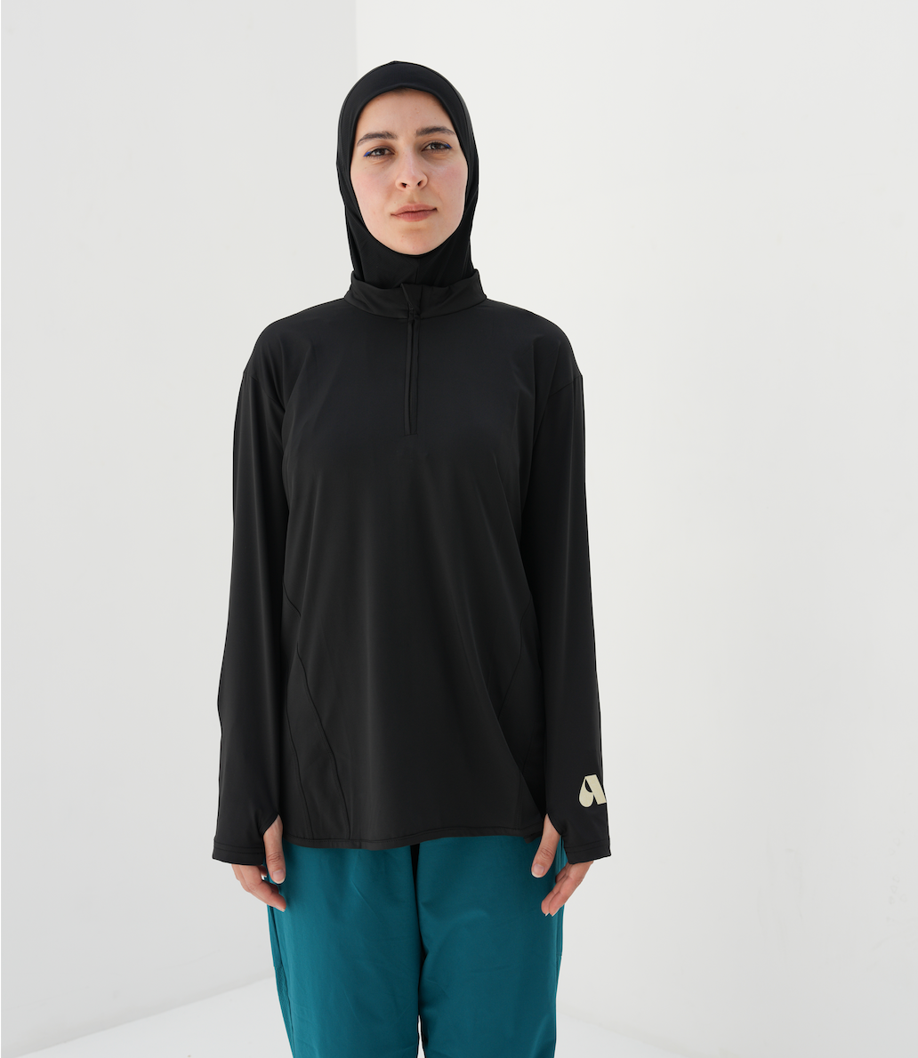 Her Move | Black Long Sleeve Shirt