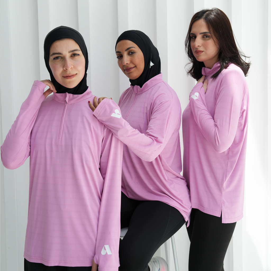Her Flow | Pink Long Sleeve Shirt