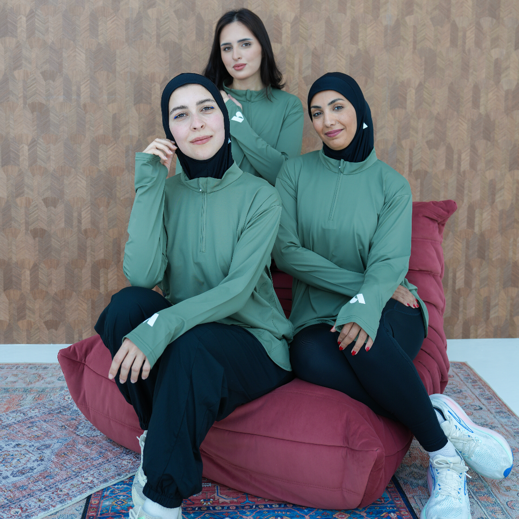 Her Move | Olive Green Long Sleeve Shirt